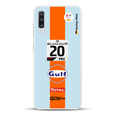 Gulf Porsche GT Livery - Custom phone case for Samsung