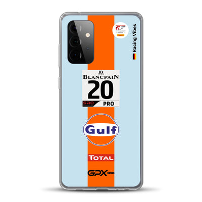 Gulf Porsche GT Livery - Custom phone case for Samsung