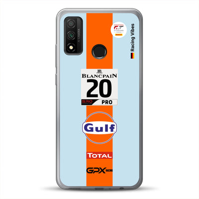 Gulf Porsche GT Livery - Custom phone case for Huawei