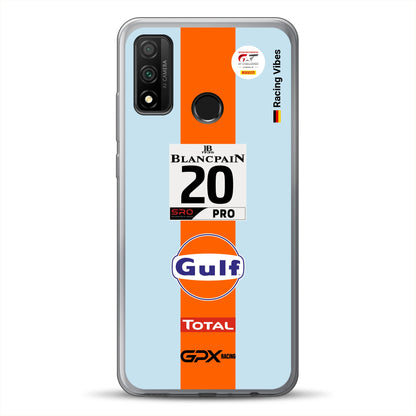 Gulf Porsche GT Livery - Custom phone case for Huawei