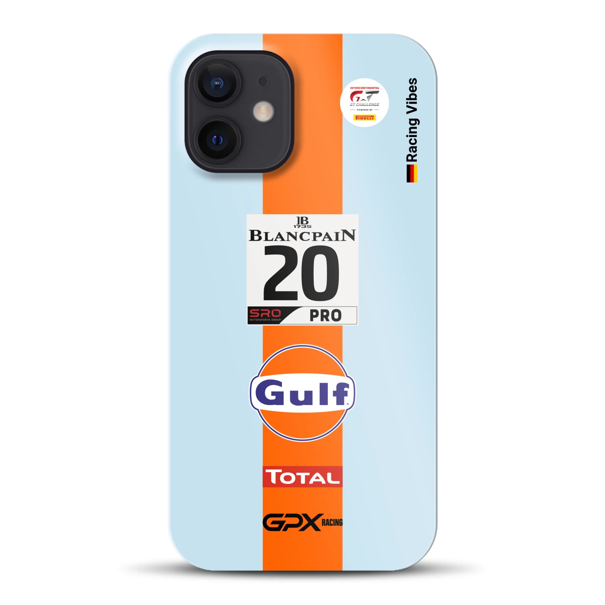 Gulf Porsche GT Livery -  Hard case pour iPhone