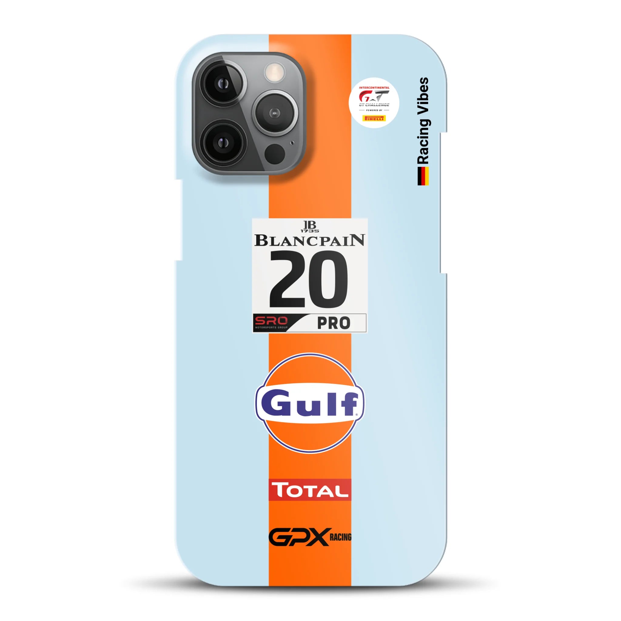 Gulf Porsche GT Livery -  Hard case pour iPhone