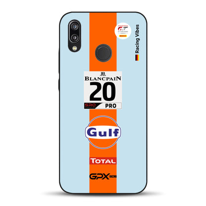 Gulf Porsche GT Livery - Custom phone case for Huawei