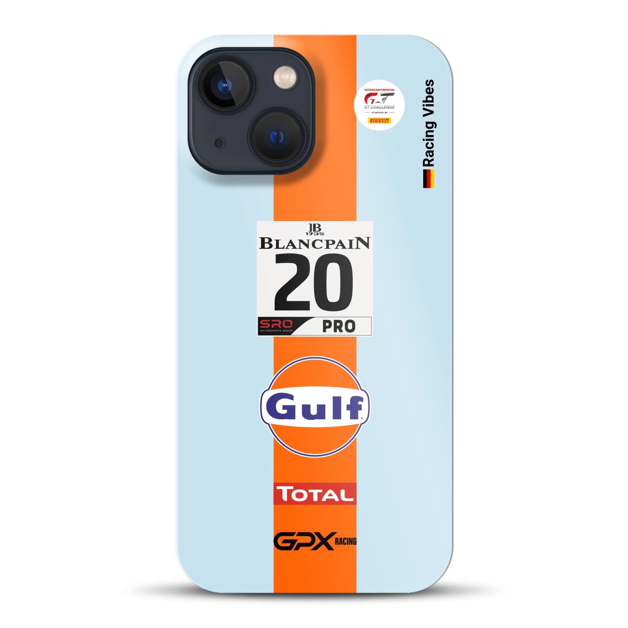 Gulf Porsche GT Livery -  Hard case pour iPhone