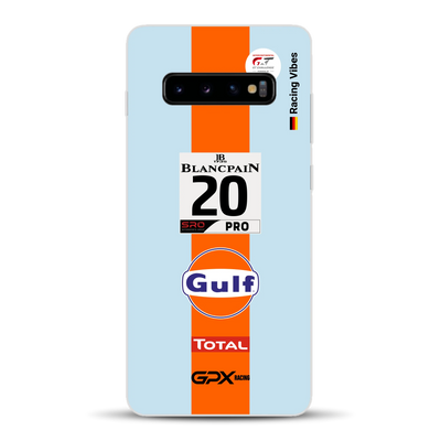 Gulf Porsche GT Livery - Custom phone case for Samsung