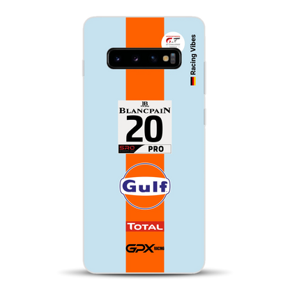 Gulf Porsche GT Livery - Individuelle Handyhülle für Samsung