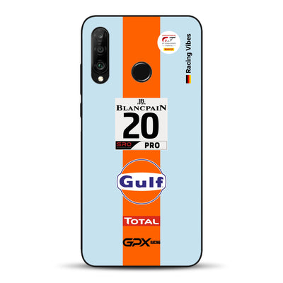 Gulf Porsche GT Livery - Custom phone case for Huawei