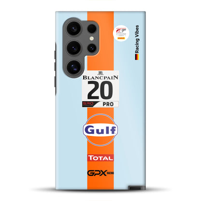 Gulf Porsche GT Livery – Custom Premium Case for Samsung