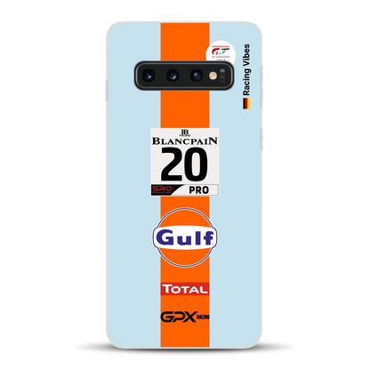 Gulf Porsche GT Livery - Individuelle Handyhülle für Samsung
