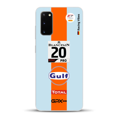 Gulf Porsche GT Livery - Custom phone case for Samsung