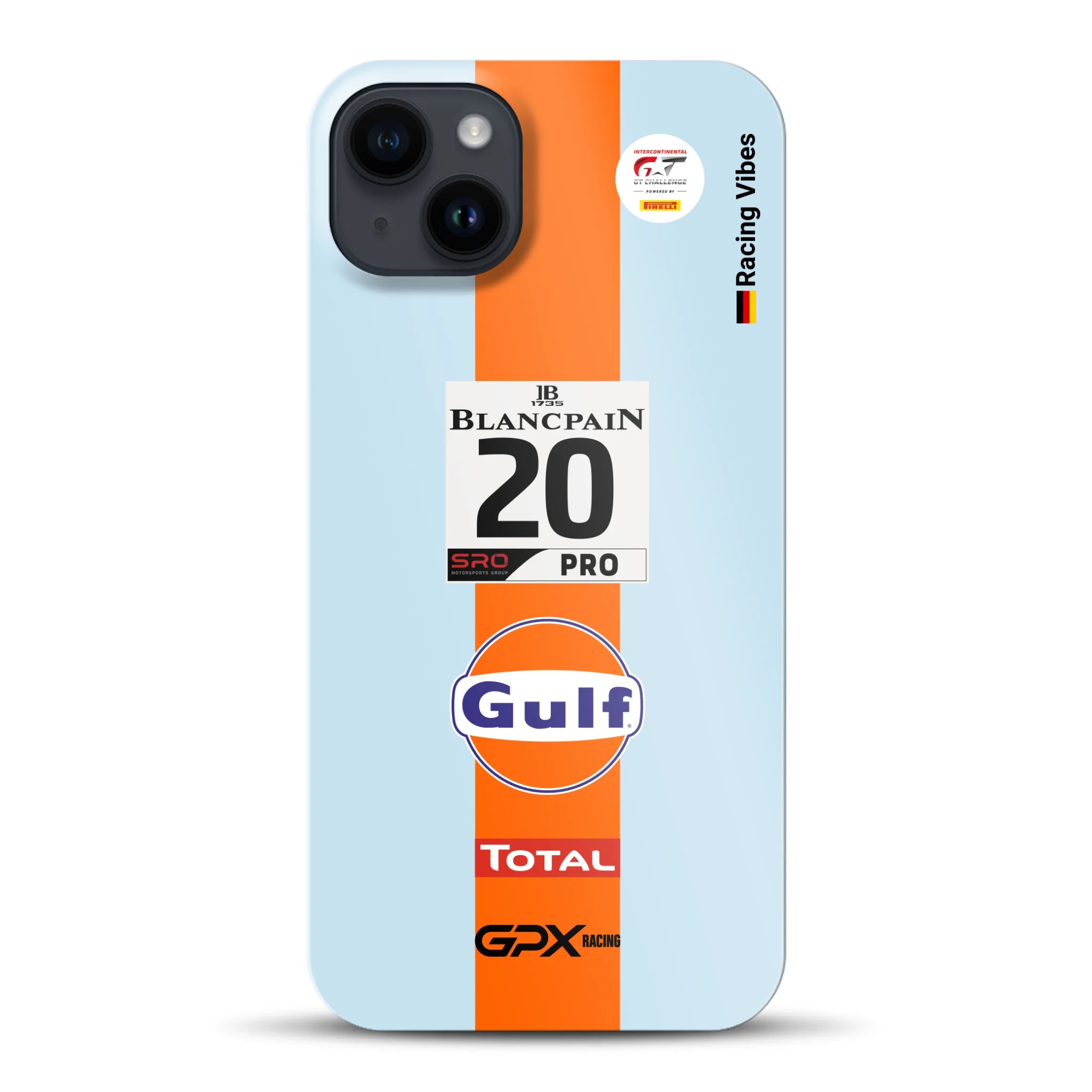 Gulf Porsche GT Livery -  Hard case pour iPhone