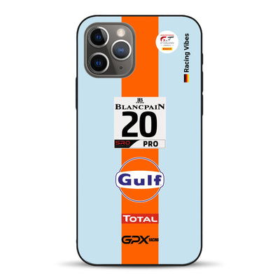 Gulf Porsche GT Livery - Custom phone case for iPhone