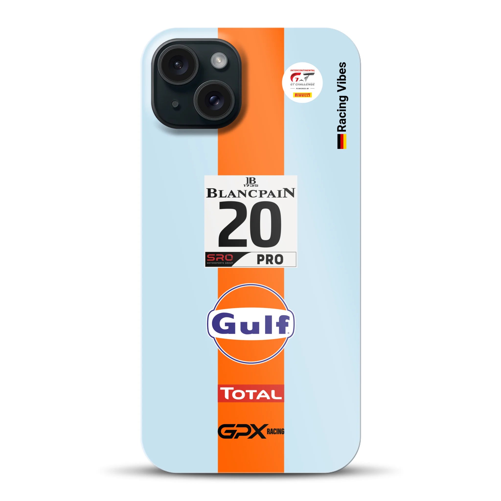 Gulf Porsche GT Livery -  Hard case pour iPhone
