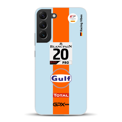 Gulf Porsche GT Livery - Custom phone case for Samsung