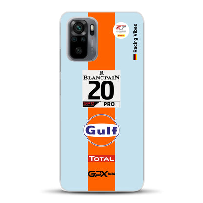 Gulf Porsche GT Livery - Individuelle Handyhülle für Xiaomi