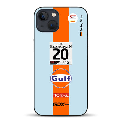 Gulf Porsche GT Livery - Individuelle Handyhülle für iPhone