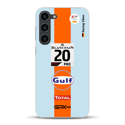 Gulf Porsche GT Livery - Custom phone case for Samsung