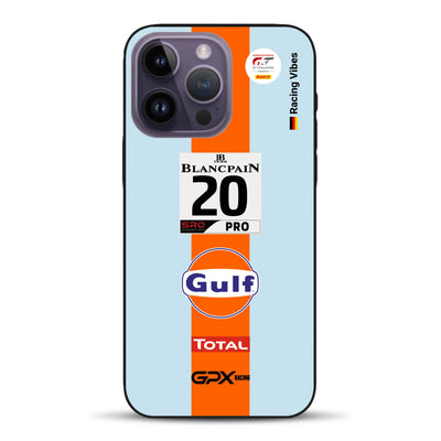 Gulf Porsche GT Livery - Custom phone case for iPhone