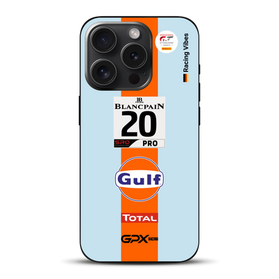 Gulf Porsche GT Livery - Custom phone case for iPhone