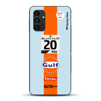 Gulf Porsche GT Livery - Custom phone case for Samsung