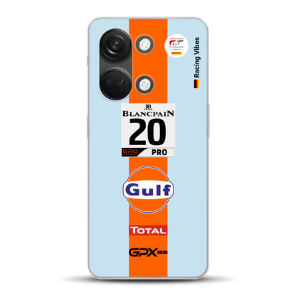 Gulf Porsche GT Livery - Custodia per cellulare personalizzata