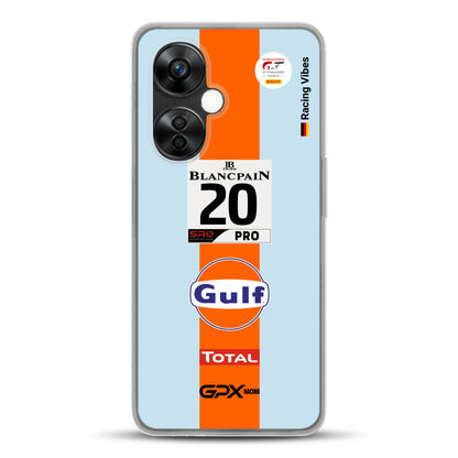 Gulf Porsche GT Livery - Custodia per cellulare personalizzata
