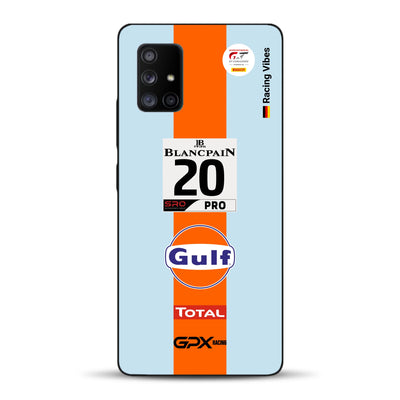 Gulf Porsche GT Livery - Custom phone case for Samsung