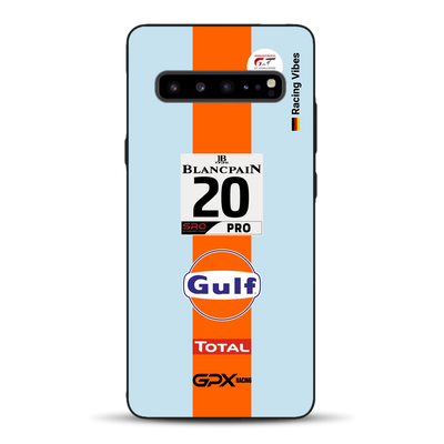 Gulf Porsche GT Livery - Custom phone case for Samsung