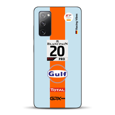 Gulf Porsche GT Livery - Custom phone case for Samsung