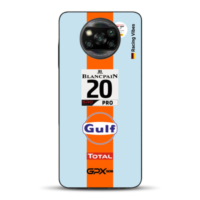 Gulf Porsche GT Livery - Custom phone case for Xiaomi