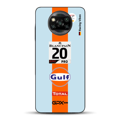 Gulf Porsche GT Livery - Individuelle Handyhülle für Xiaomi