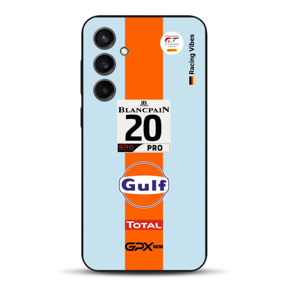 Gulf Porsche GT Livery - Individuelle Handyhülle für Samsung