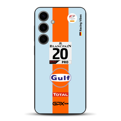 Gulf Porsche GT Livery - Custom phone case for Samsung