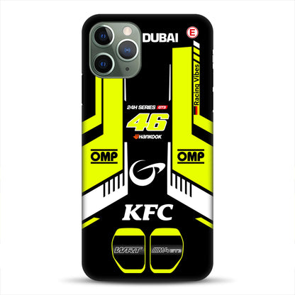 M4 GT3 #46 24h Dubai 2023 Rossi Livery – Custodia premium personalizzata per iPhone