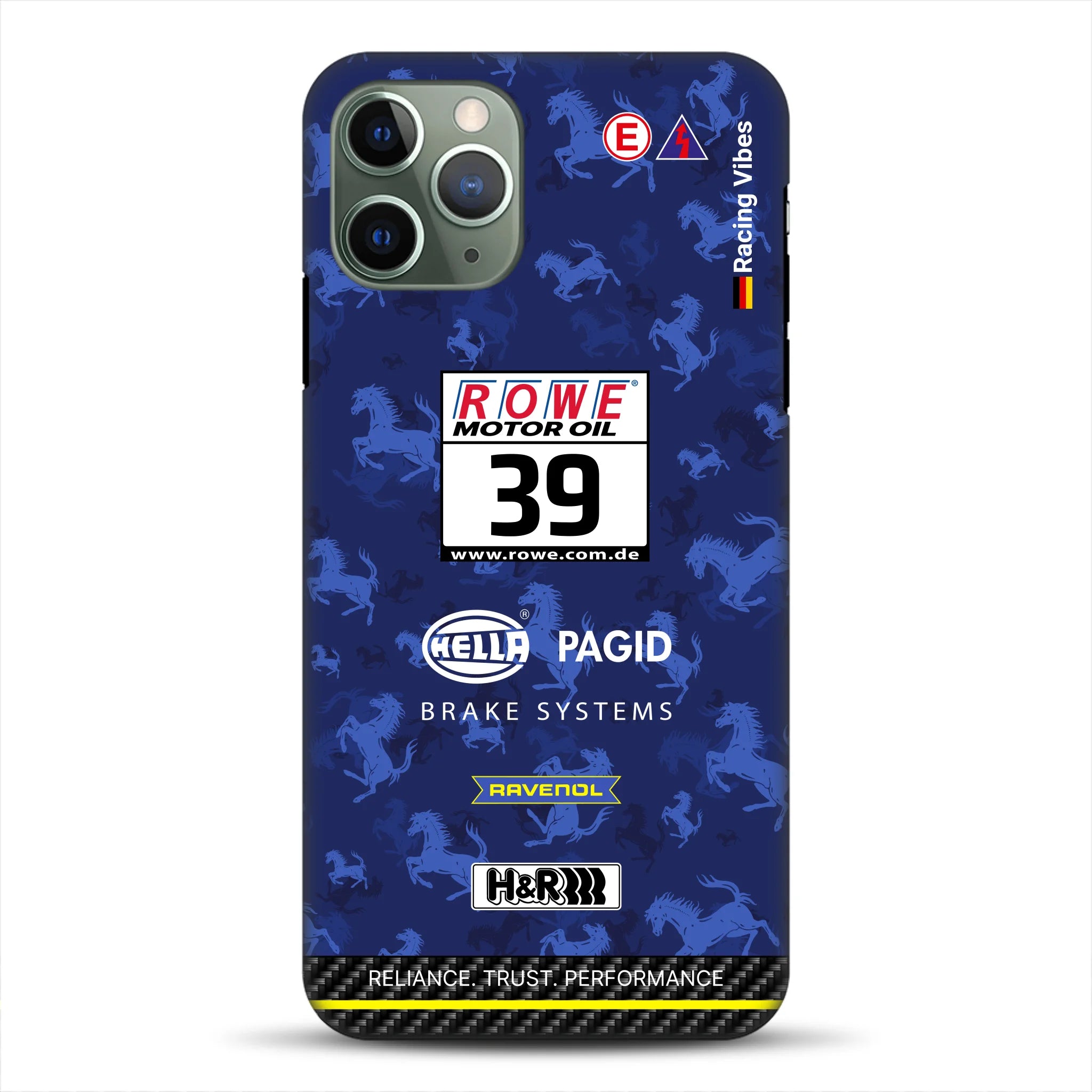 Ferrari 488 / 296 GT3 Racing One Livery – Custodia premium personalizzata per iPhone
