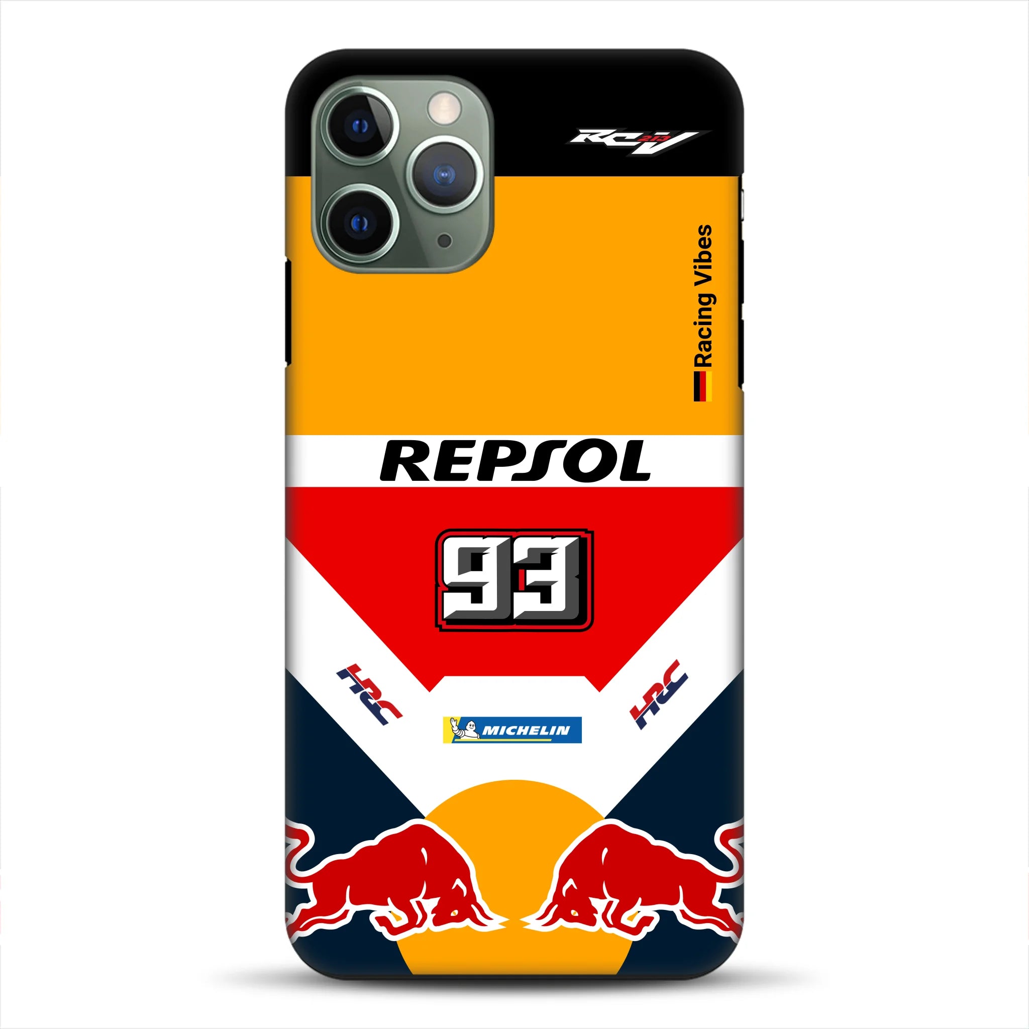 RC213V MotoGP Marc Márquez 2019 Champion Livery – Personnalisé Premium Case pour iPhone