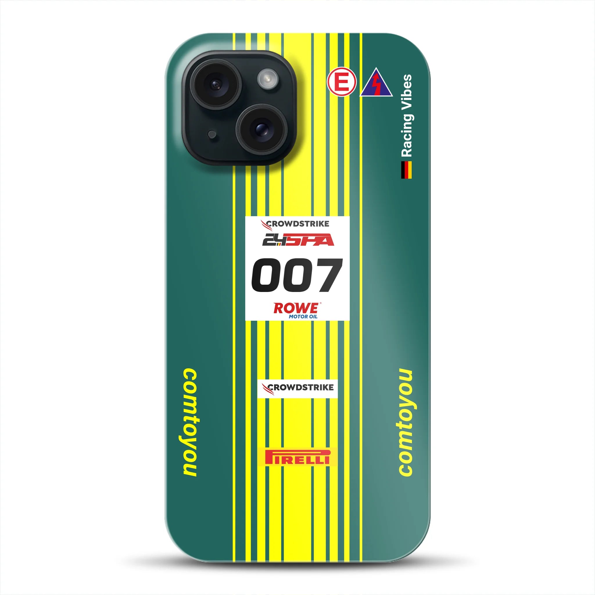 Vantage AMR GT3 Evo #007 Livery - Personnalisé Premium Case pour iPhone