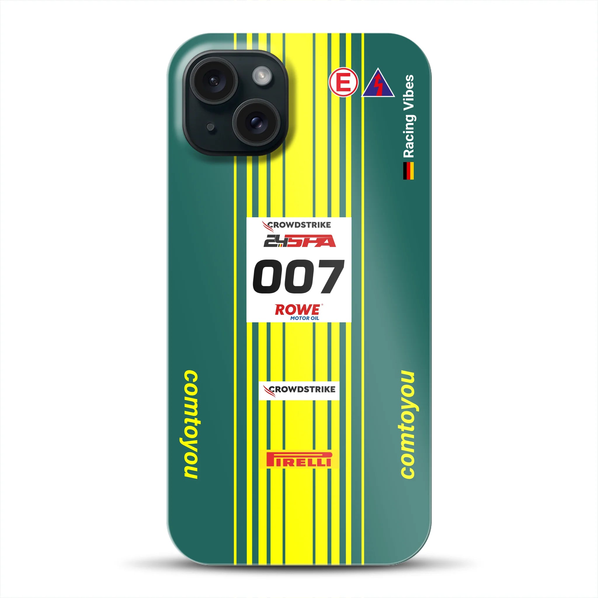 Vantage AMR GT3 Evo #007 Livery - Personnalisé Premium Case pour iPhone
