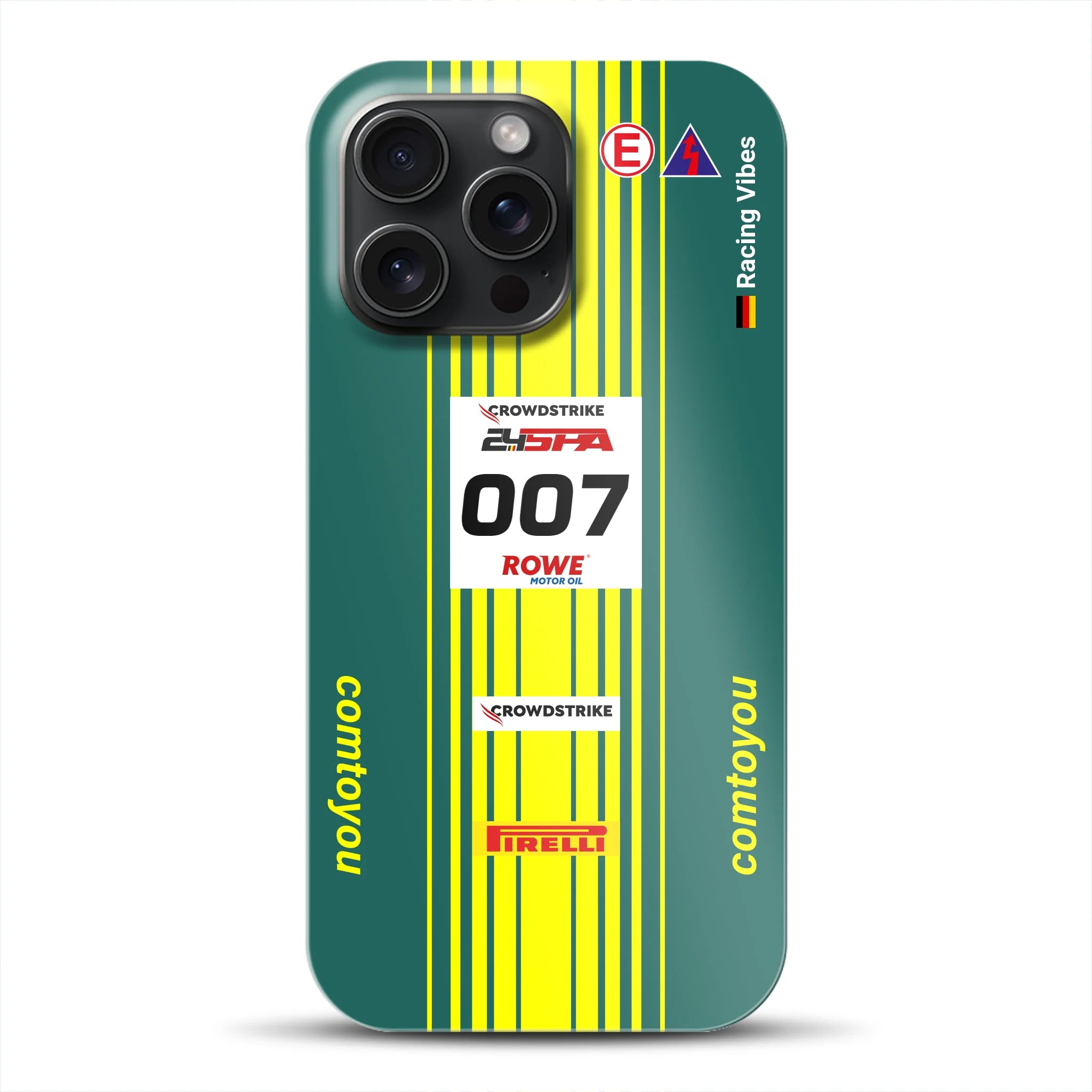 Vantage AMR GT3 Evo #007 Livery - Personnalisé Premium Case pour iPhone