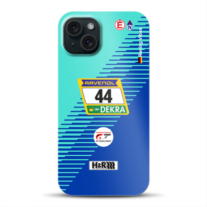 Porsche 911 GT3 R #44 24h Nürburgring Livery - Custodia premium personalizzata per iPhone