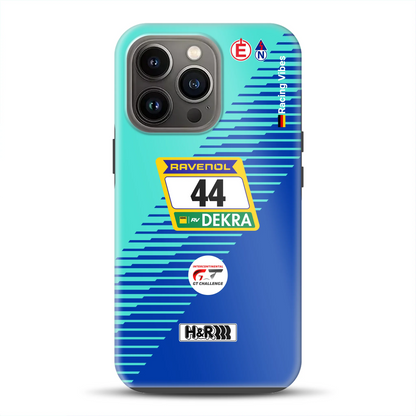 Porsche 911 GT3 R #44 24h Nürburgring Livery - Custodia premium personalizzata per iPhone