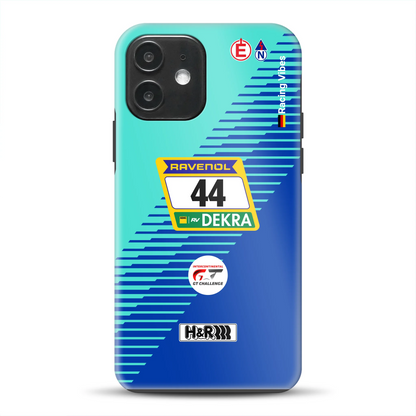 Porsche 911 GT3 R #44 24h Nürburgring Livery - Custodia premium personalizzata per iPhone