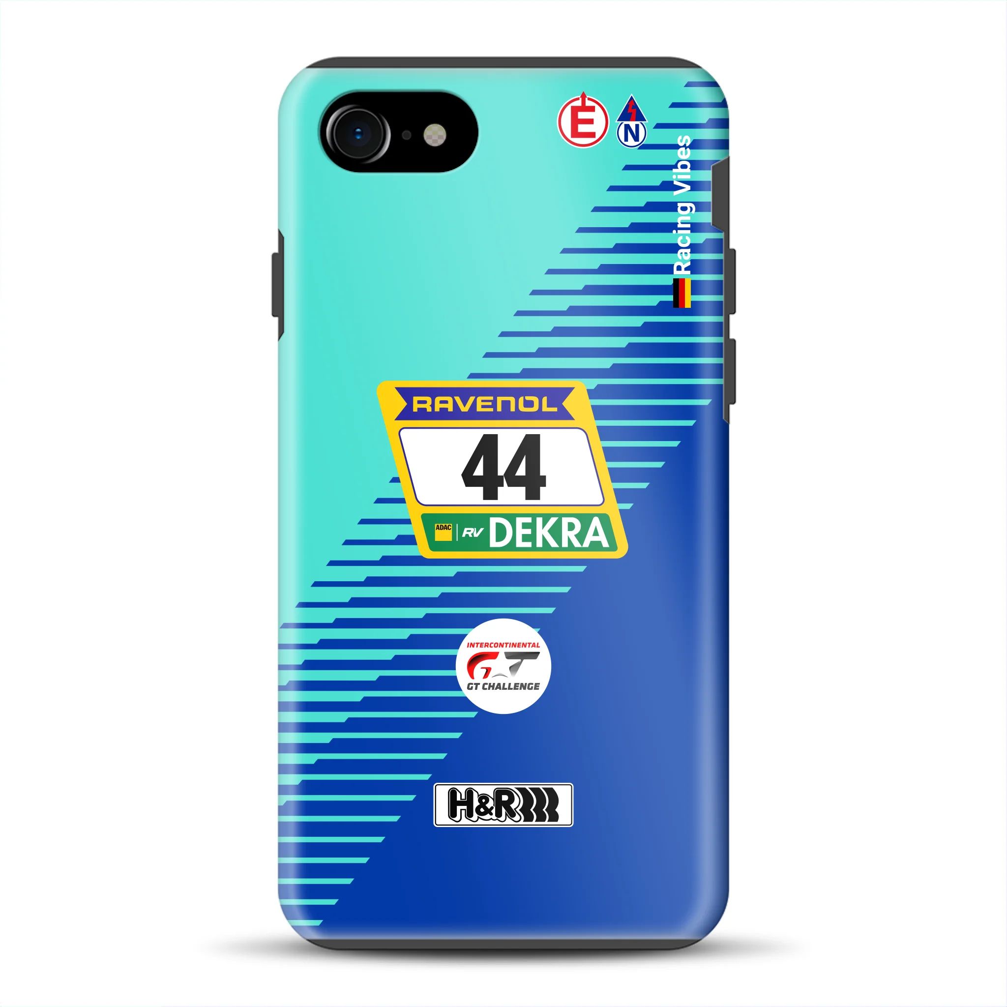 Porsche 911 GT3 R #44 24h Nürburgring Livery - Custodia premium personalizzata per iPhone