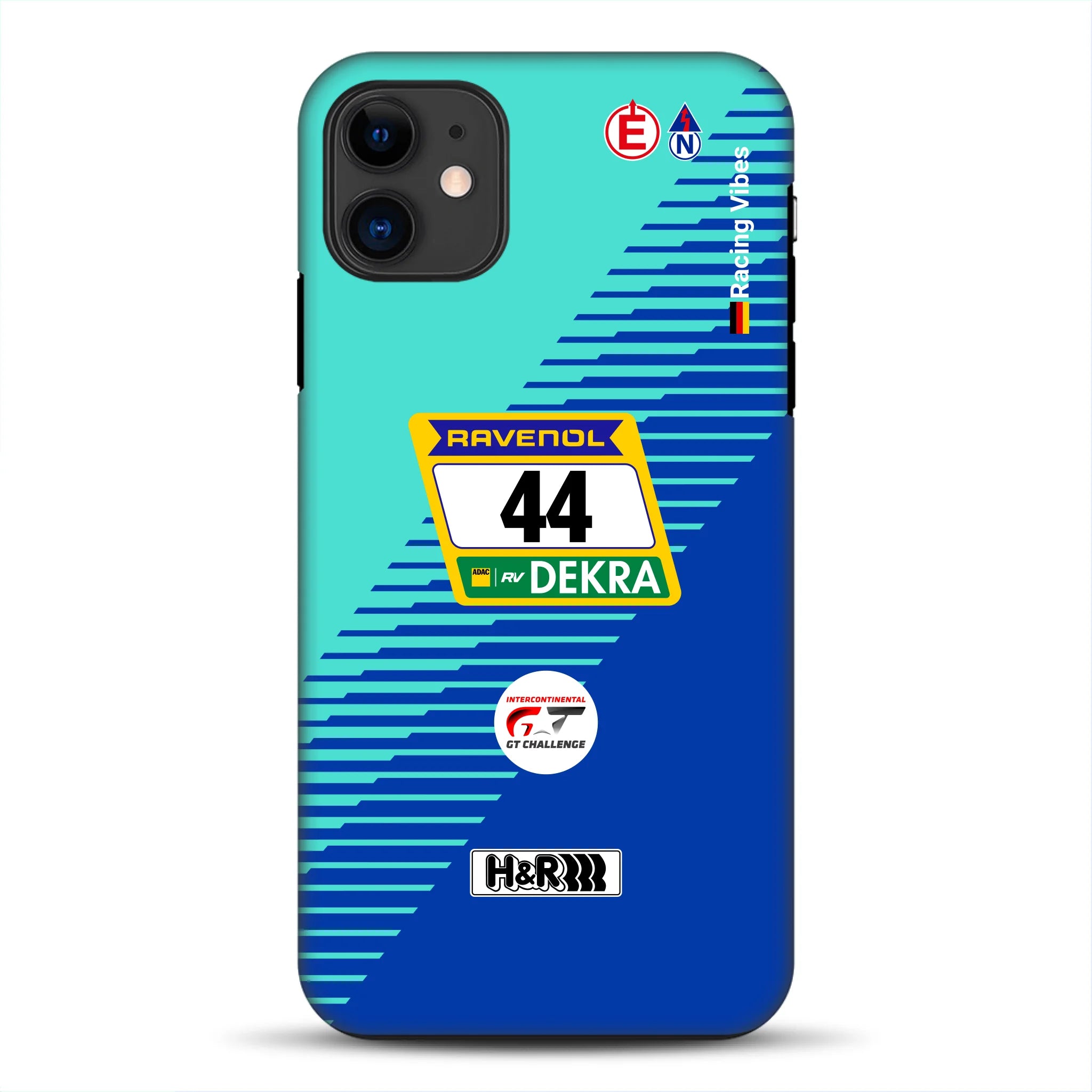 Porsche 911 GT3 R #44 24h Nürburgring Livery - Custodia premium personalizzata per iPhone