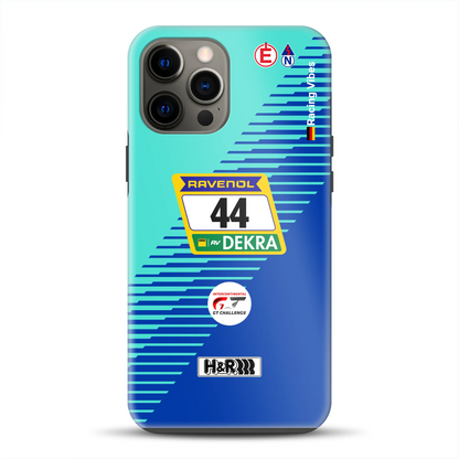 Porsche 911 GT3 R #44 24h Nürburgring Livery - Custodia premium personalizzata per iPhone