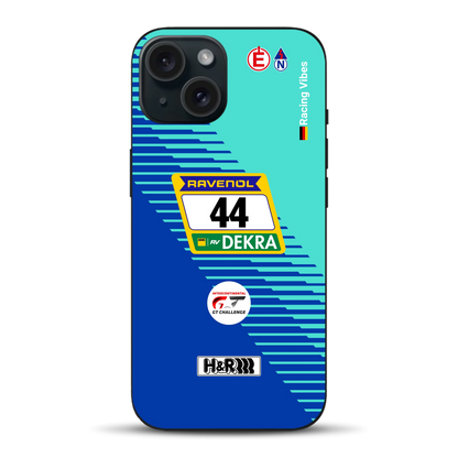 Porsche 911 GT3 R #44 24h Nürburgring Livery - Individuelle Handyhülle für iPhone