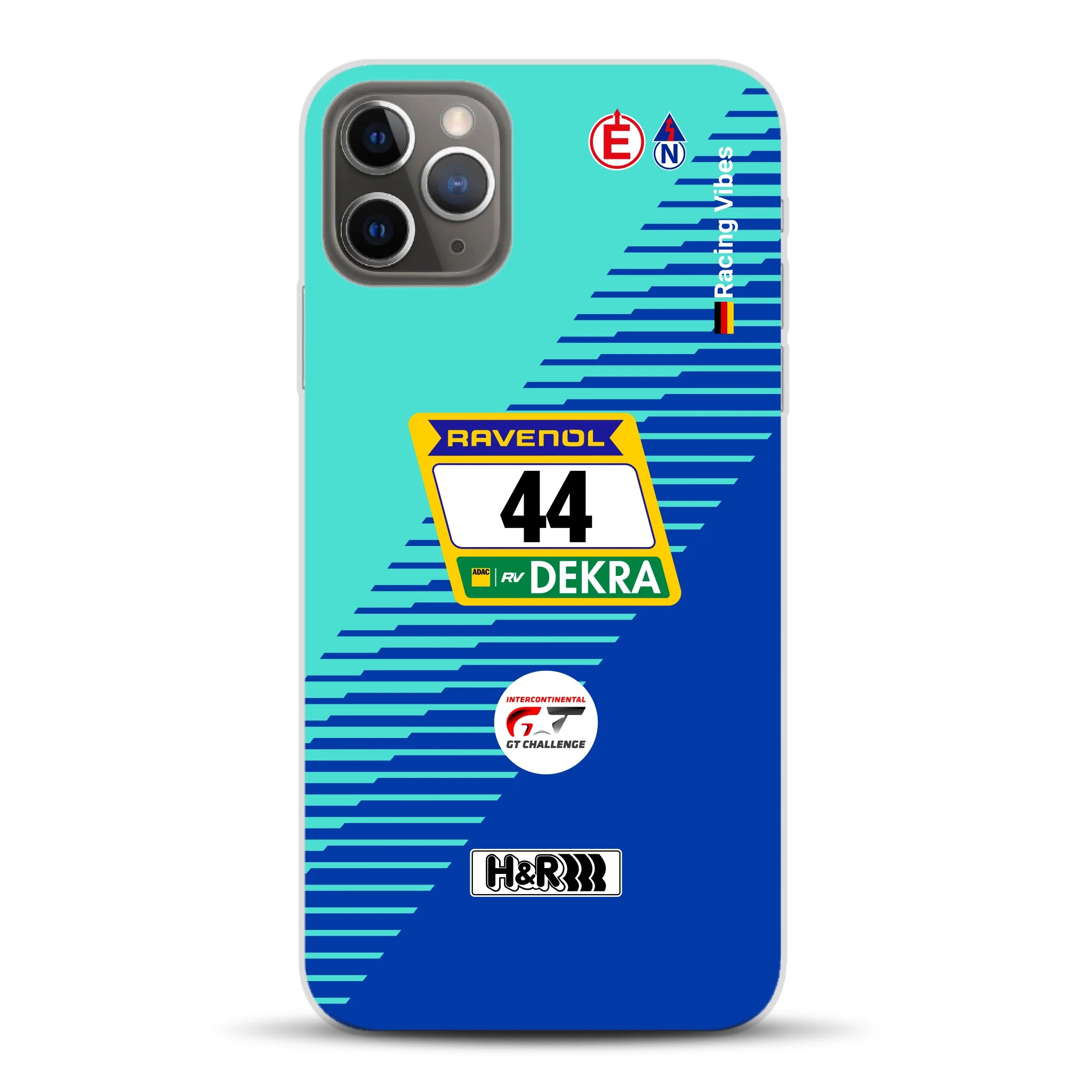 Porsche 911 GT3 R #44 24h Nürburgring Livery - Custodia per cellulare personalizzata per iPhone