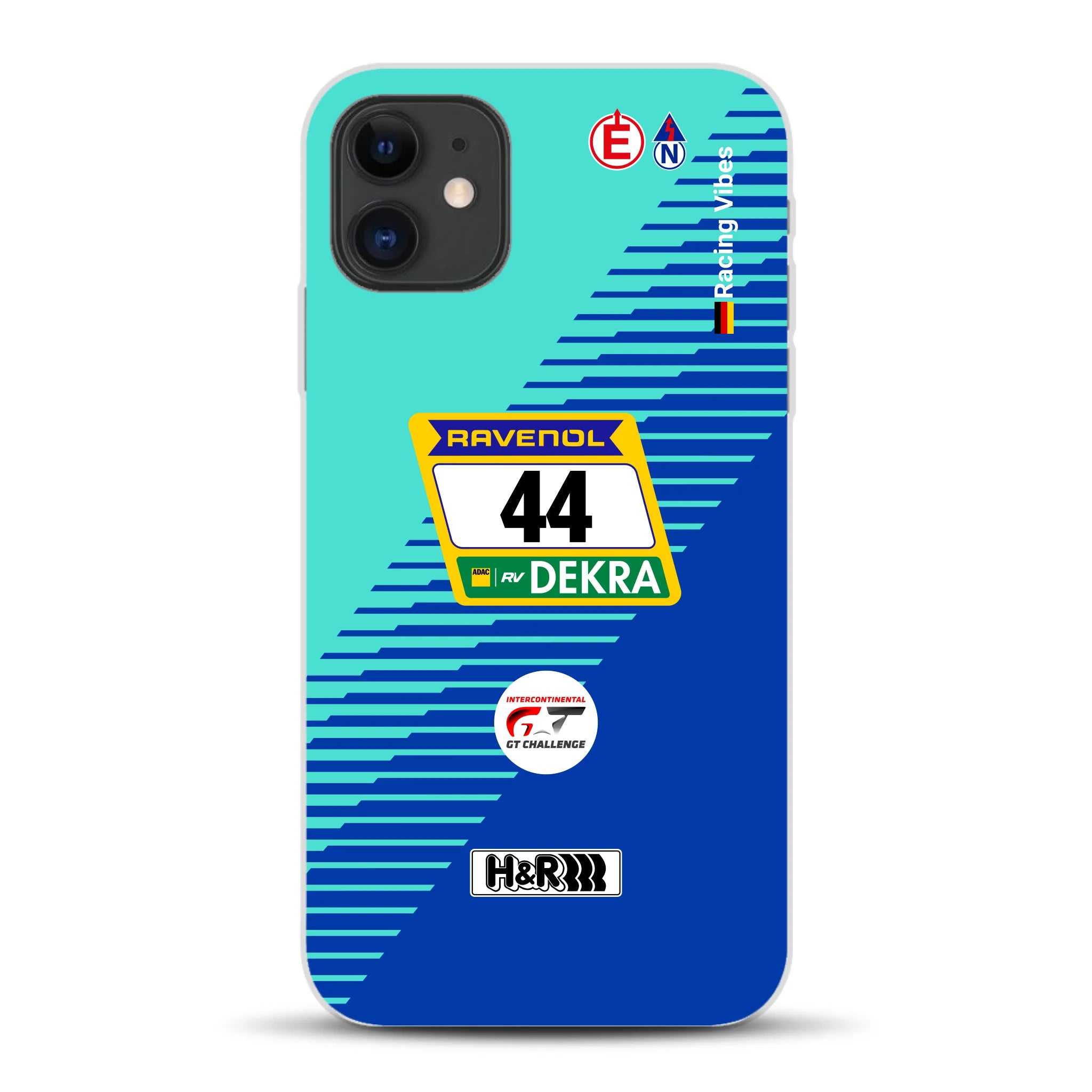 Porsche 911 GT3 R #44 24h Nürburgring Livery - Individuelle Handyhülle für iPhone