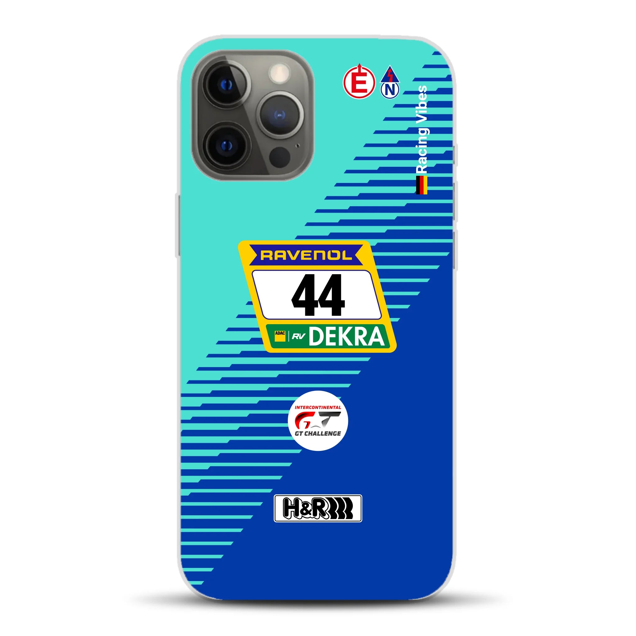 Porsche 911 GT3 R #44 24h Nürburgring Livery - Individuelle Handyhülle für iPhone