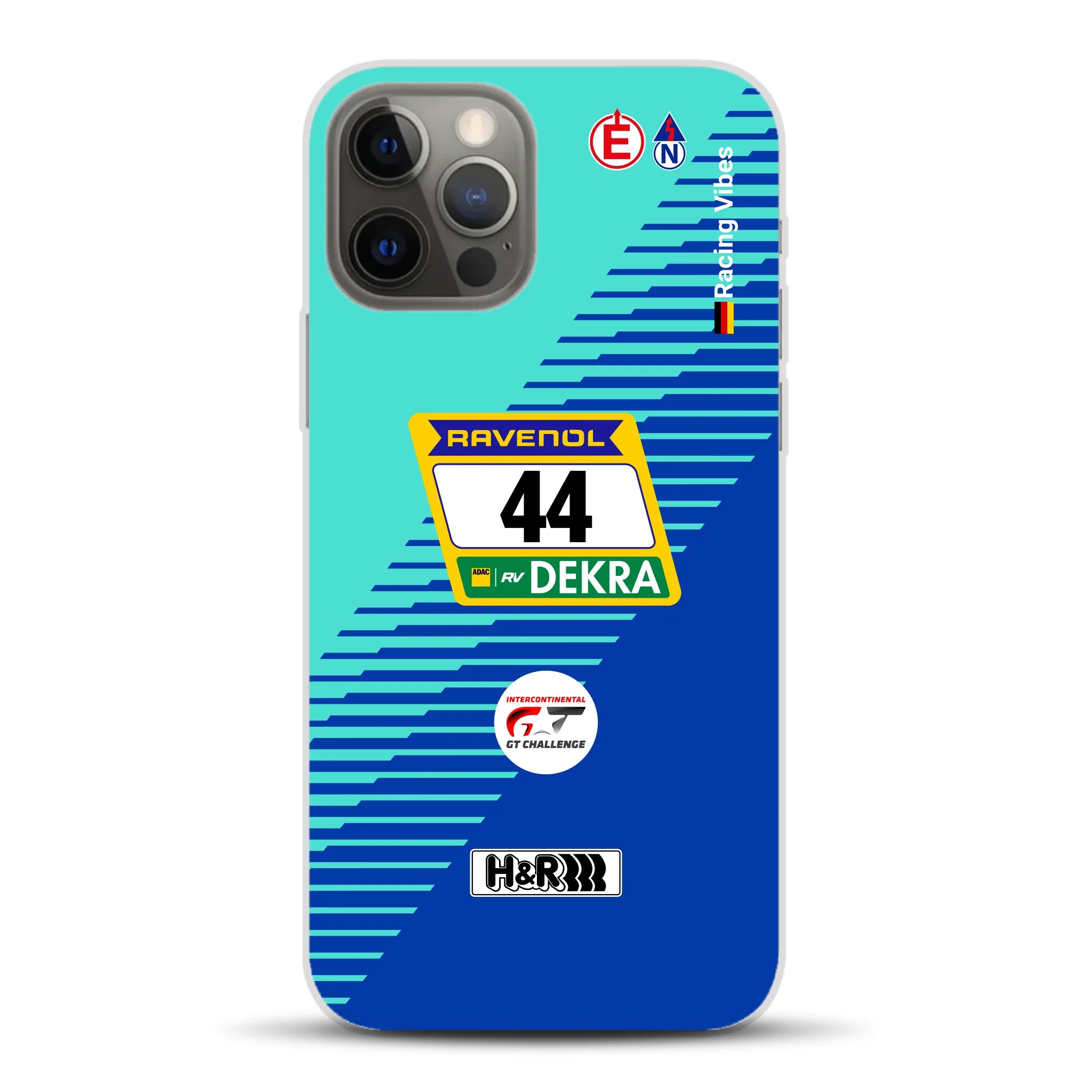 Porsche 911 GT3 R #44 24h Nürburgring Livery - Individuelle Handyhülle für iPhone